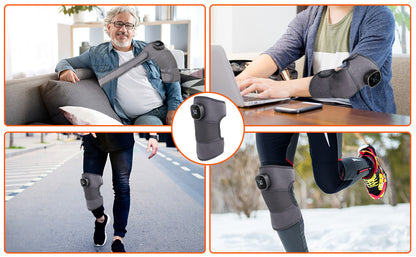 KineTherm® | Almohadilla térmica y vibración 3 en 1 (rodilla, hombro y codo)