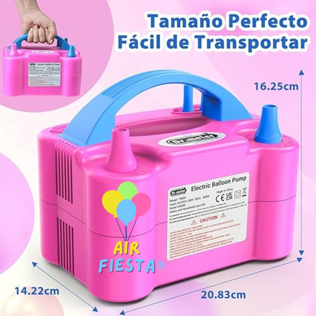 AirFiesta® | Bomba de aire eléctrica para globos