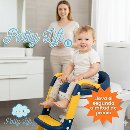 PottyLift® |  Asiento de inodoro para niños