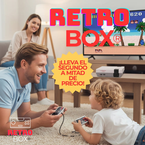RetroBox® | Consola de juegos RETRO