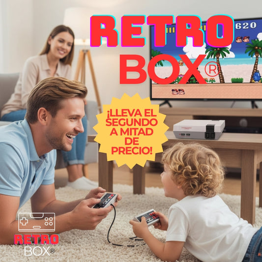 RetroBox® | Consola de juegos RETRO