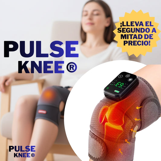 PulseKnee®  | Rodillera térmica y vibratoria