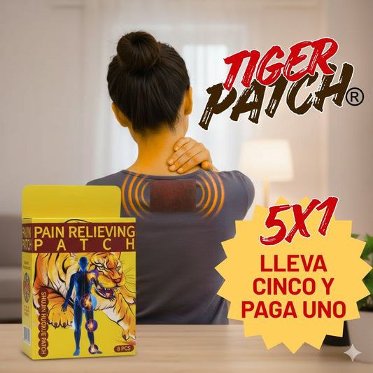 Tiger Patch® | Parche analgésico y antinflamatorio