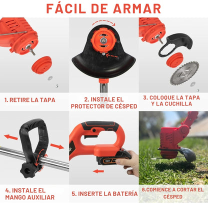 PowerBlade® | Cortacesped Inalámbrico 48v (2bat)