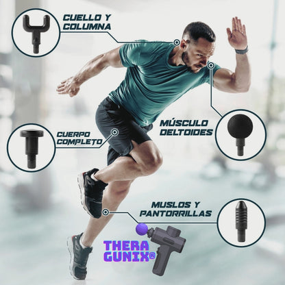 TheraGunix® | Pistola de masaje máquina masajeadora