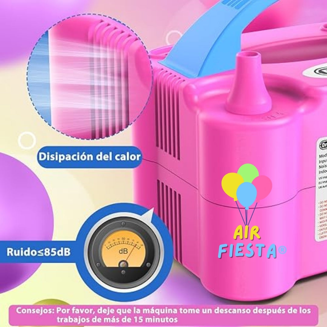 AirFiesta® | Bomba de aire eléctrica para globos
