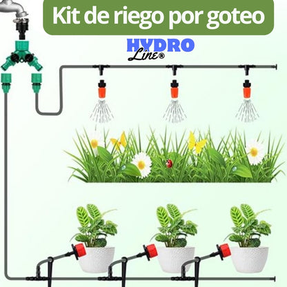 HydroLine® | Kit de riego automático (goteo 10 mts.)