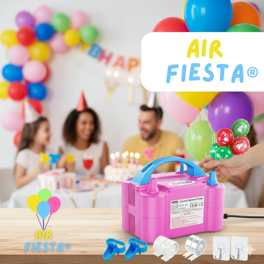AirFiesta® | Bomba de aire eléctrica para globos