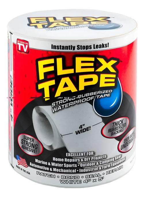 Cinta Flex Tape Tapagotera Impermeable 10cm X 1,5mt