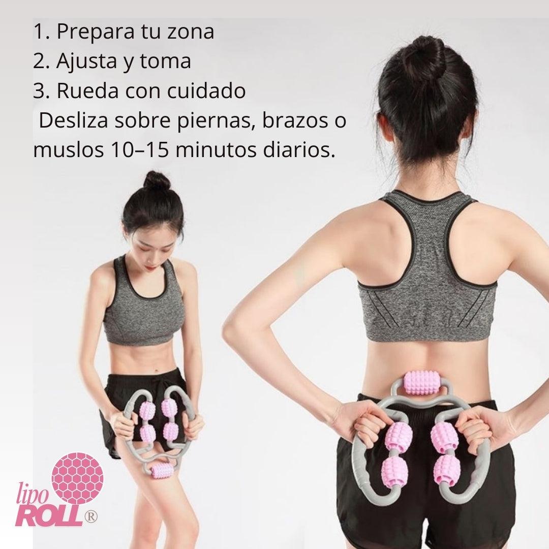 LipoRoll® | Rodillo Masaje AntiCelulitis