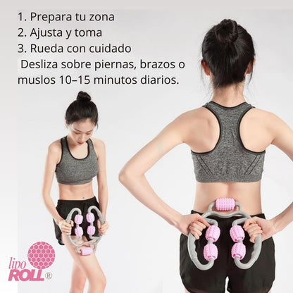 LipoRoll® | Rodillo Masaje AntiCelulitis