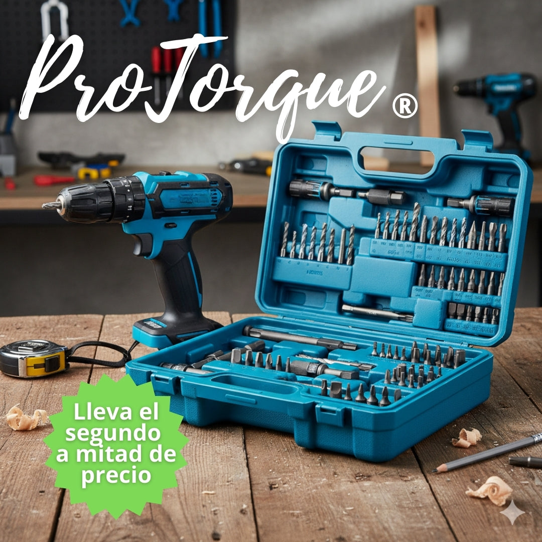 ProTorque® | Taladro inalámbrico (2 baterías 48v)