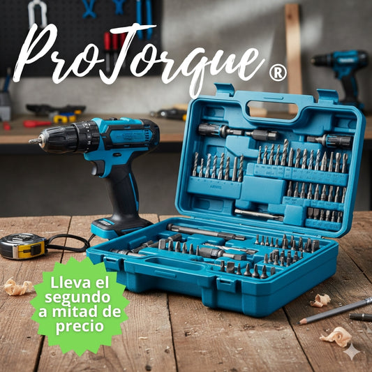 ProTorque® | Taladro inalámbrico (2 baterías 48v)