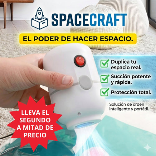 SpaceCraft® | Bomba automática de bolsas sellado al vacío