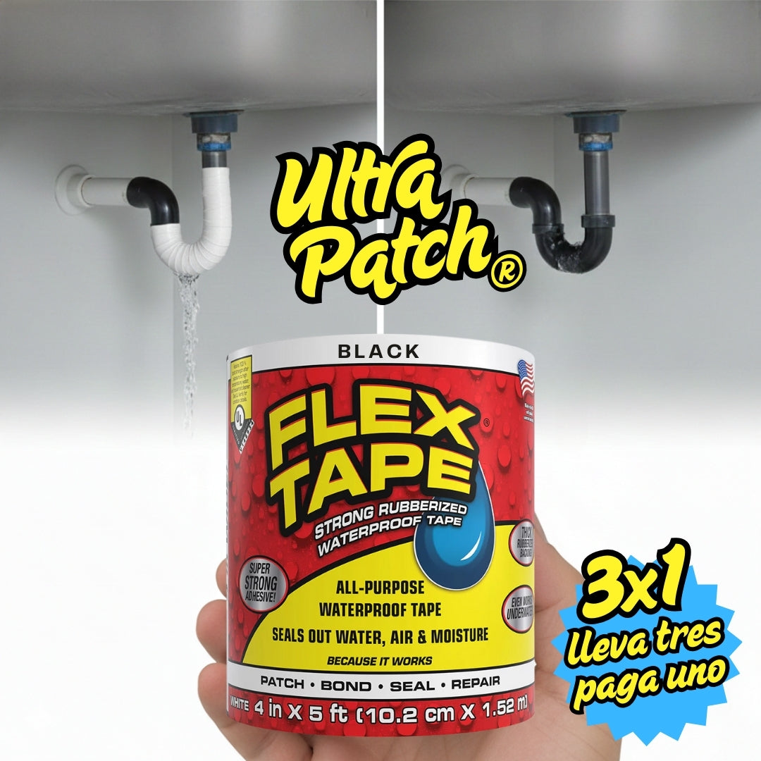 Ultra Patch® | Cinta impermeable tapagoteras multiusos