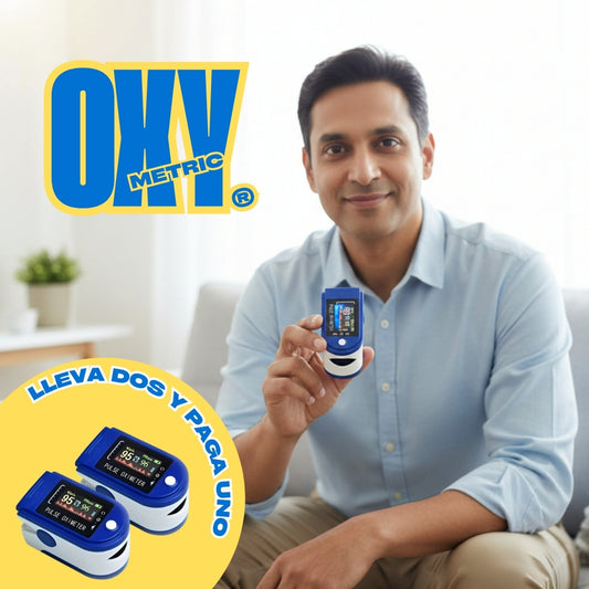 OxiMetric® | OFERTA pack x2 saturómetro oxímetro
